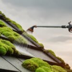 How to clean Moss off roof